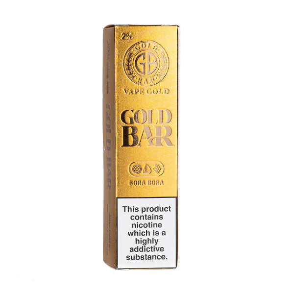 Gold Bar 600 Disposable Vape in Bora Bora