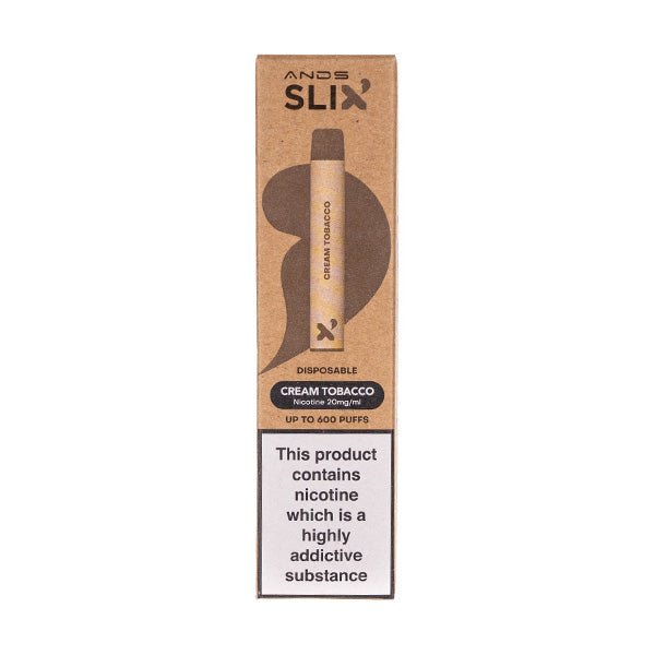 Slix Disposable Vape in Cream Tobacco