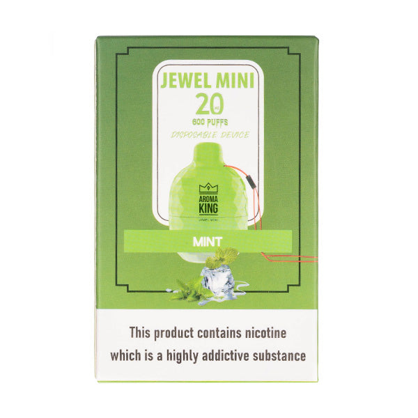 Aroma King Jewel Mini 600 Disposable Vape in Mint