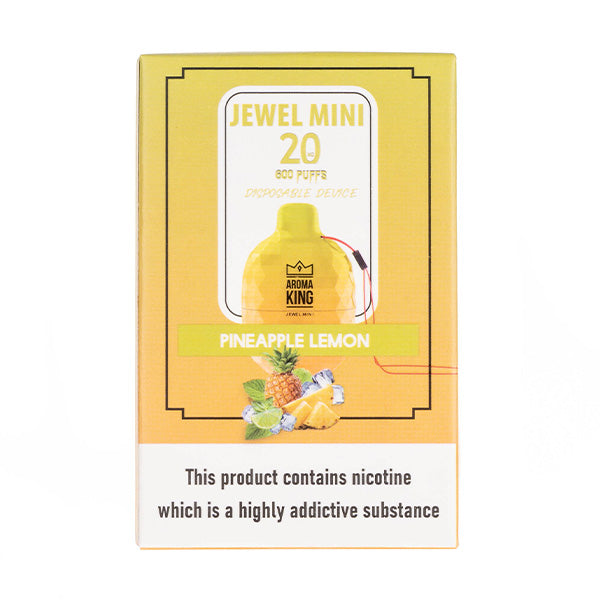 Aroma King Jewel Mini 600 Disposable Pineapple Lemon