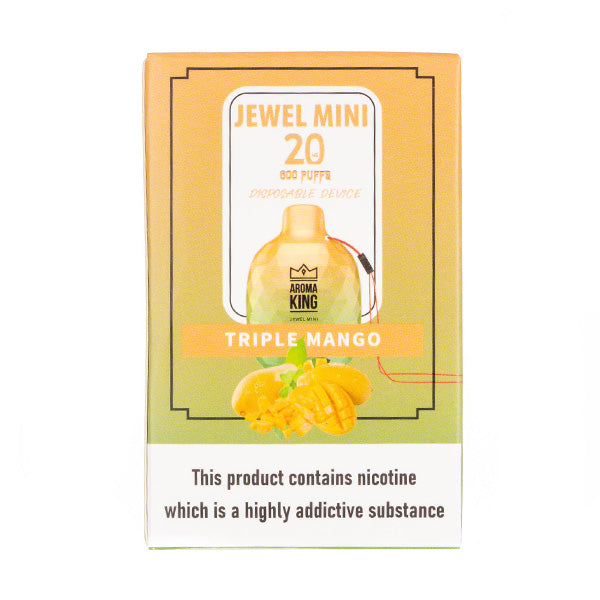 Aroma King Jewel Mini 600 Disposable in Triple Mango