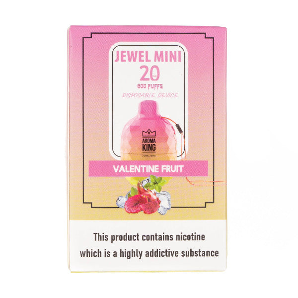 Aroma King Jewel Mini 600 Disposable in Valentine Fruit