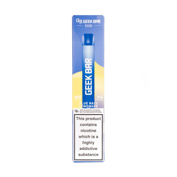 Gek Bar E600 Disposable Vape in Blue Razz Lemonade