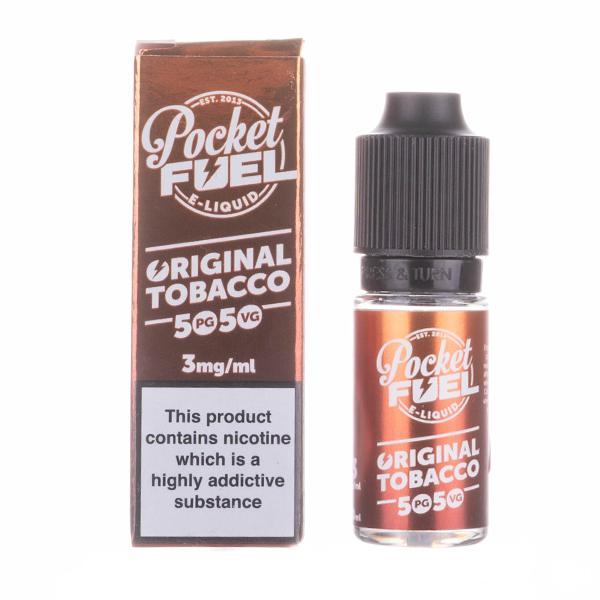Original Tobacco 50/50 E-Liquid by Pocket Fuel