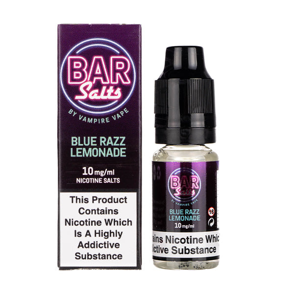 Blue Razz Lemonade Nic Salt by Vampire Vape Bar Salts