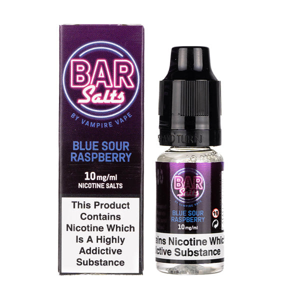 Blue Sour Raspberry Nic Salt by Vape Bar Salts