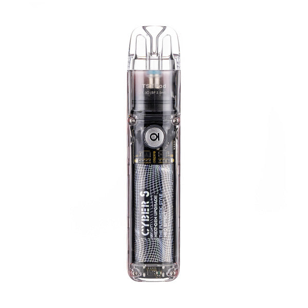Cyber S Pod Kit by Aspire in Gunmetal from the front
