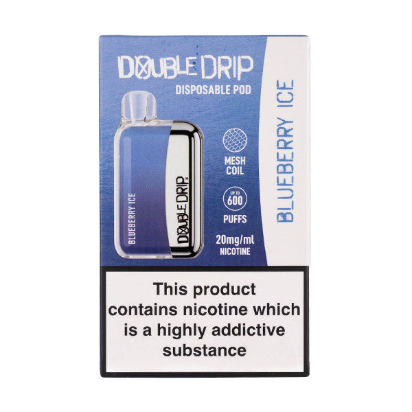 Double Drip Disposable in Blueberry Ice