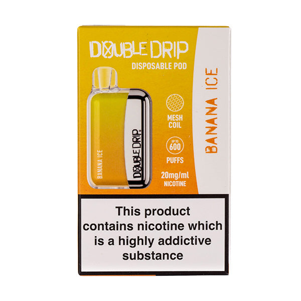 Double Drip Disposable Vape in Banana Ice