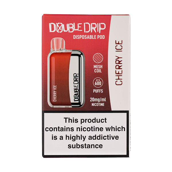Double Drip Disposable Vape in Cherry Ice