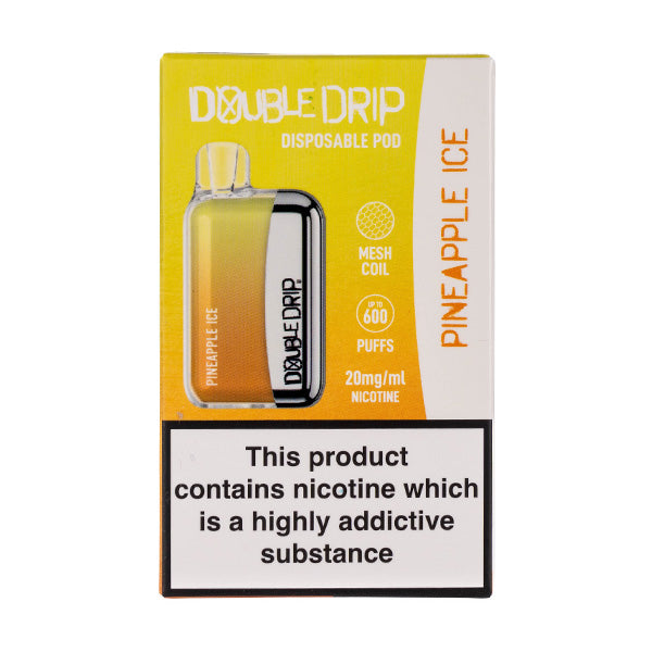 Double Drip Disposable Vape in Pineapple Ice