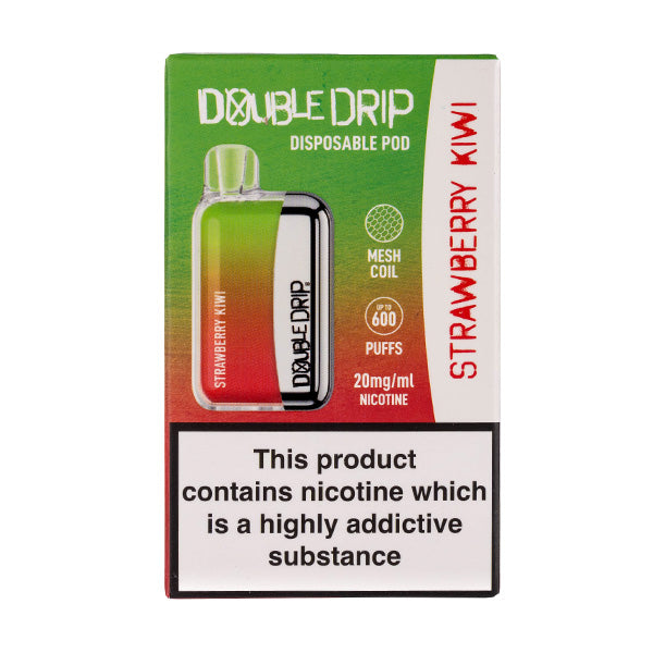 Double Drip Disposable Vape in Strawberry Kiwi