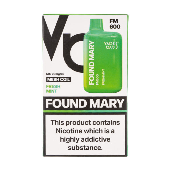 Fresh Mint Disposable Vape by Found Mary