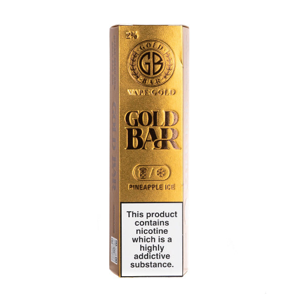 Gold Bar 600 Disposable Vape in Pineapple Ice