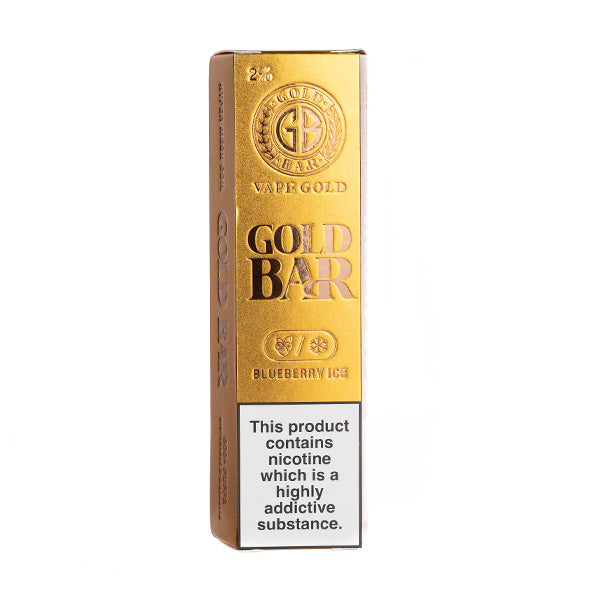 Gold Bar 600 Disposable Vape in Blueberry Ice