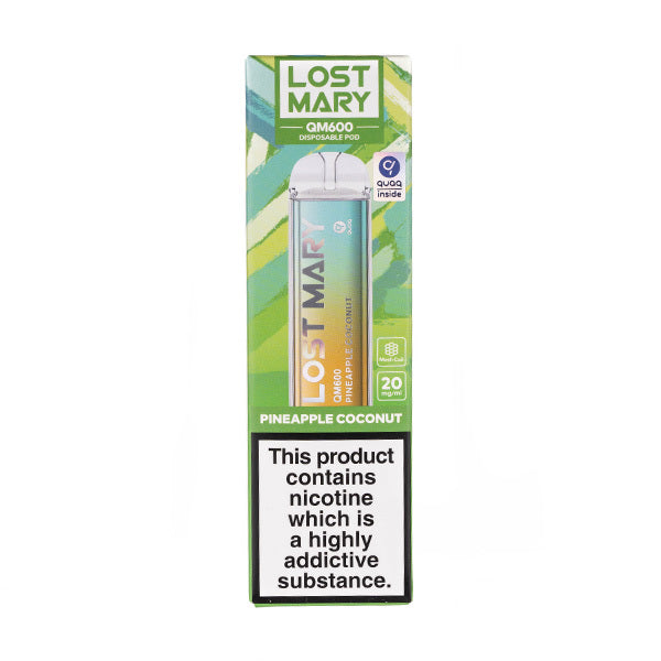 Lost Mary QM600 Disposable Vape Pineapple Coconut