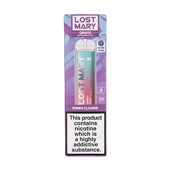 Lost Mary QM600 Disposable Vape in Rinbo Cloudd
