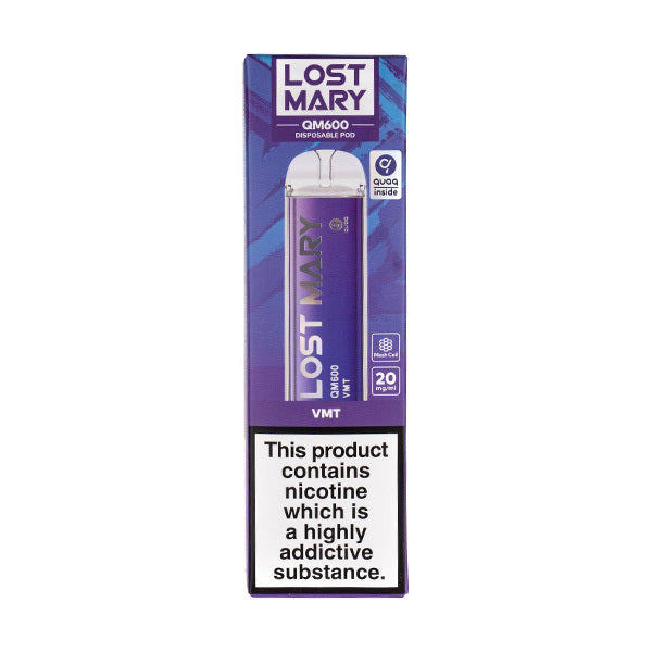 Lost Mary QM600 Disposable Vape VMT