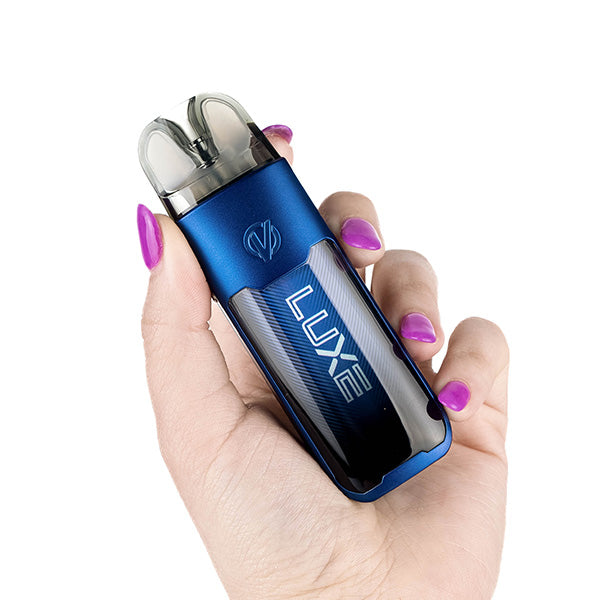 Luxe XR Max Vape Kit by Vaporesso in hand