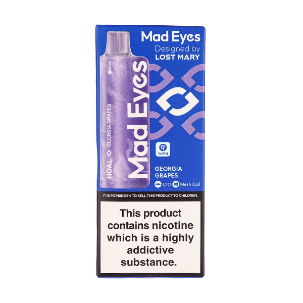 Mad Eyes HOAL Disposable Vape in Georgia Grapes