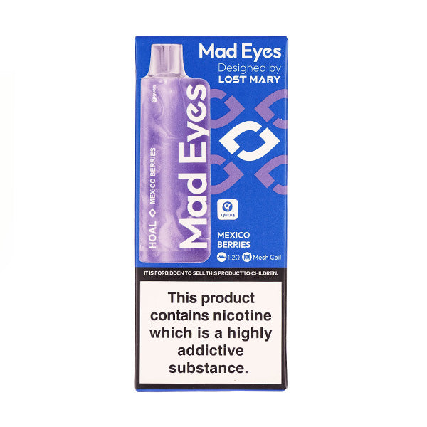 Mad Eyes HOAL Disposable Vape in Mexico Berries
