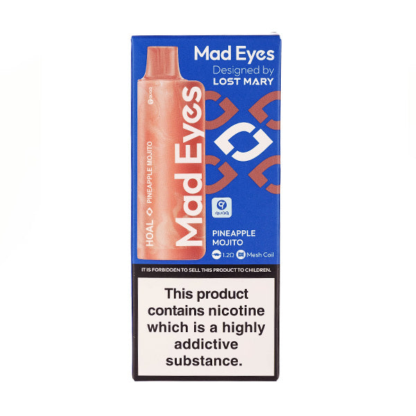 Mad Eyes HOAL Disposable Vape in Pineapple Mojito