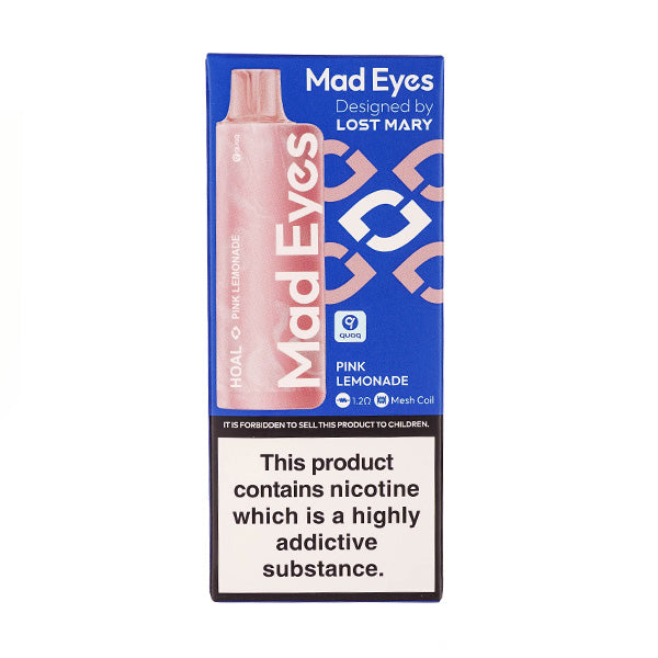 Mad Eyes HOAL Disposable Vape in Pink Lemonade