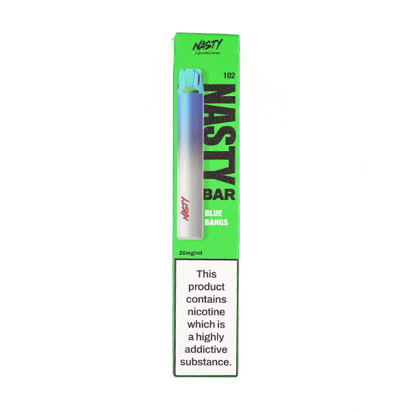 Nasty Bar DX2 Disposable Vape in Blue Bangs
