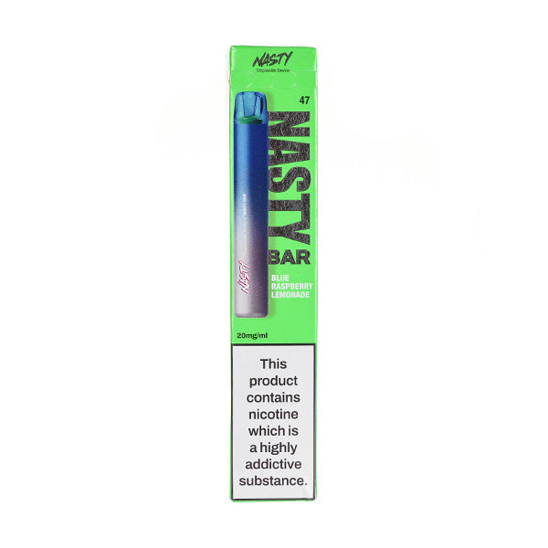 Nasty Bar DX2 Disposable Vape in Blue Raspberry Lemonade