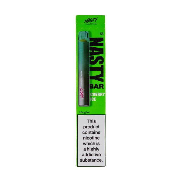 Nasty Bar DX2 Disposable Vape in Cherry Ice