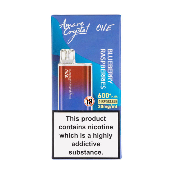 SKE Amare Crystal One Disposable Vape in Blueberry Raspberries