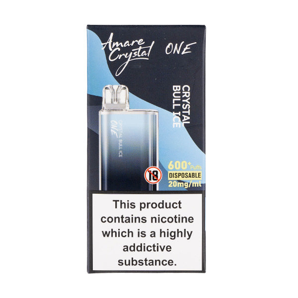 SKE Amare Crystal One Disposable Vape in Crystal Bull Ice