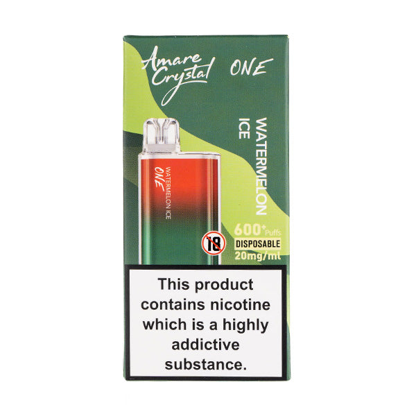 SKE Amare Crystal One Disposable Vape in Watermelon Ice