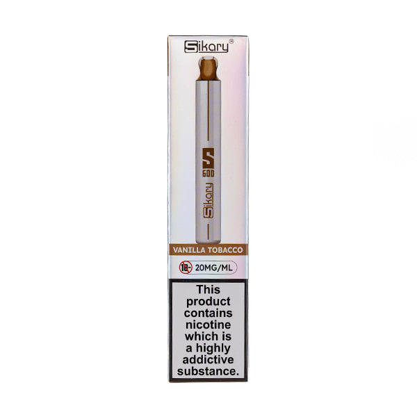 Sikary S600 Disposable Vape in Vanilla Tobacco