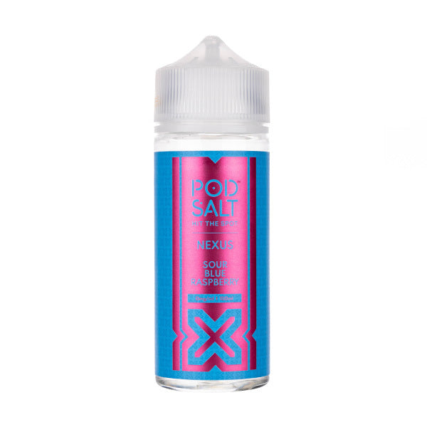 Sour Blue Raspberry 100ml Shortfill E-Liquid by Pod Salt Nexus