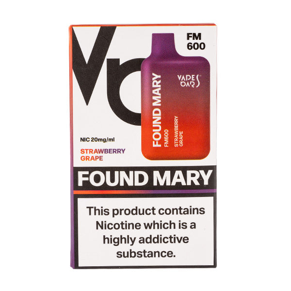 Strawberry Grape Disposable Vape by Found Mary
