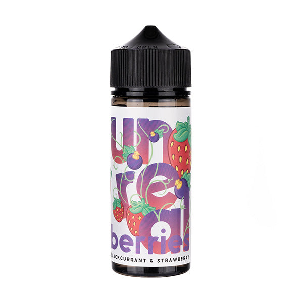 Strawberry & Blackcurrant 100ml Shortfill by Unreal Berries