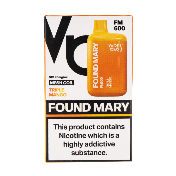 Triple Mango Disposable Vape by Found Mary