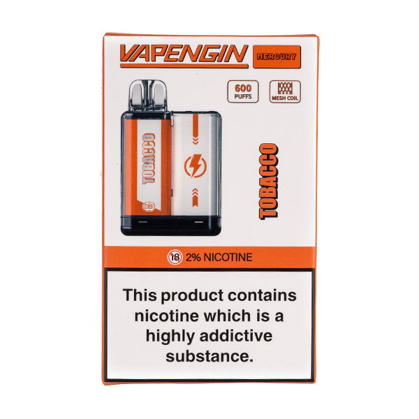 Vapengin Mercury Disposable Vape in Tobacco