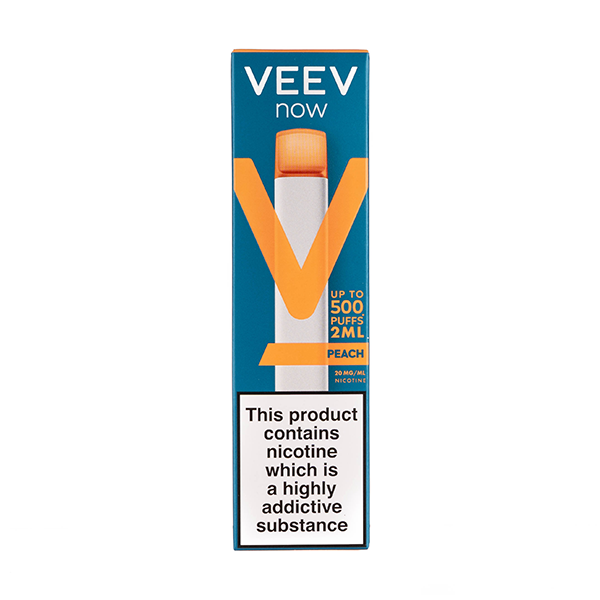 VEEV Now Disposable Vape in Peach