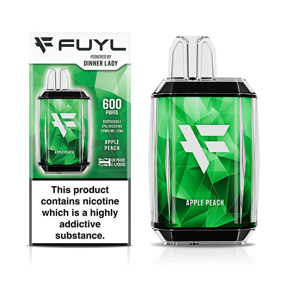 Fuyl 600 Disposable in Apple Peach