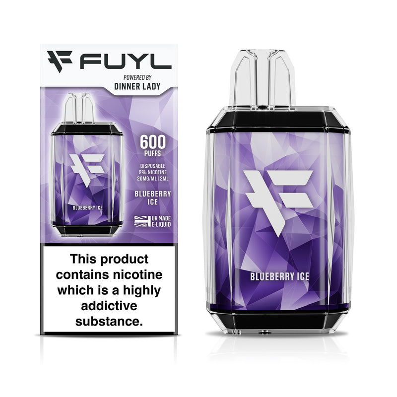 Fuyl 600 Disposable in Blueberry Ice