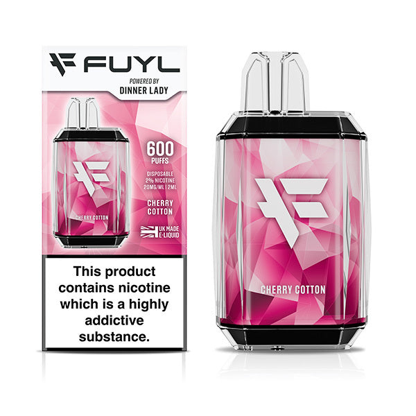Fuyl 600 Disposable in Cherry Cotton