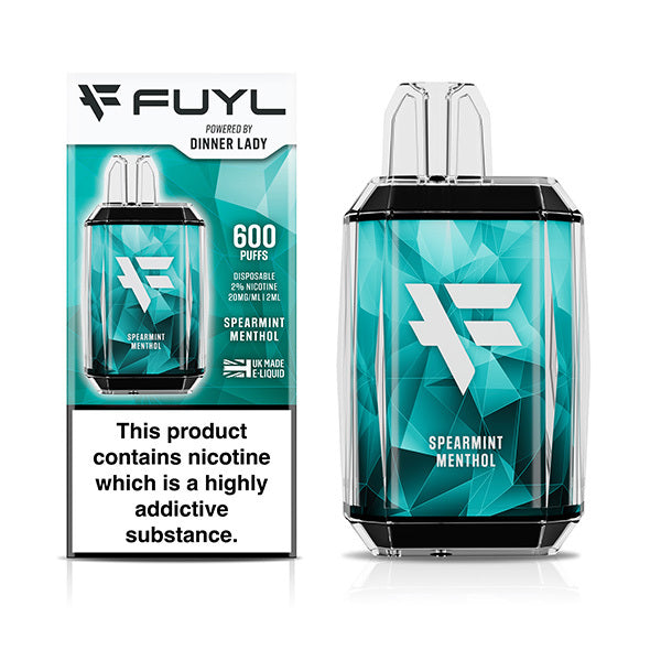 Fuyl 600 Disposable in Spearmint Menthol
