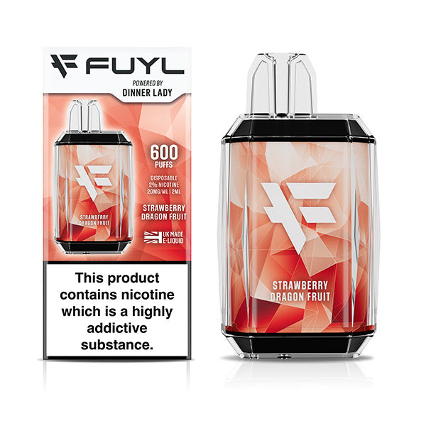 Fuyl 600 Disposable in Strawberry Dragonfruit