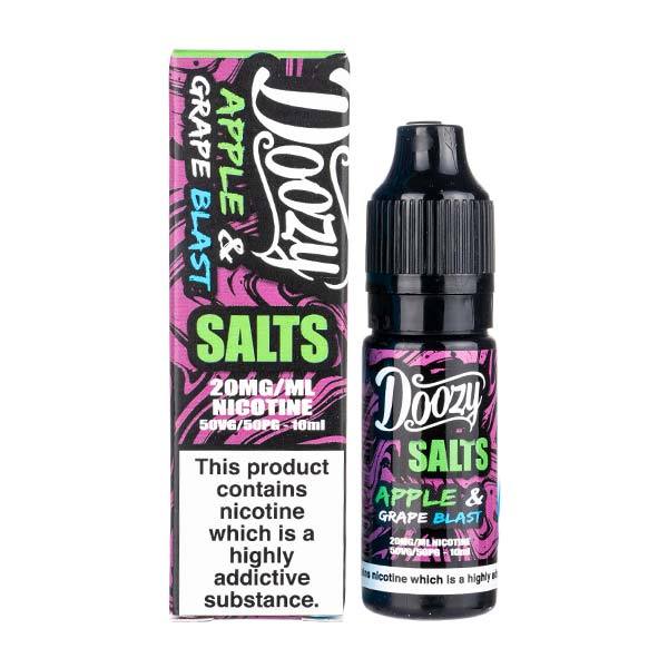 Apple and Grape Blast Nic Salt E-Liquid by Doozy