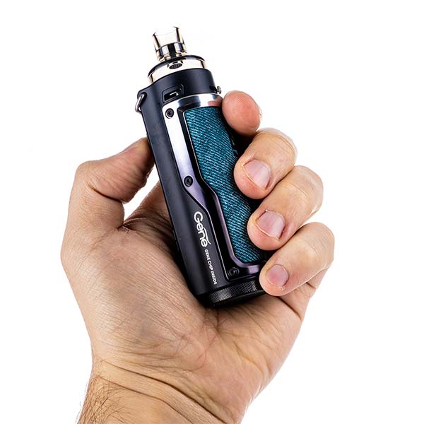 Argus Pro Pod Kit by Voopoo in hand
