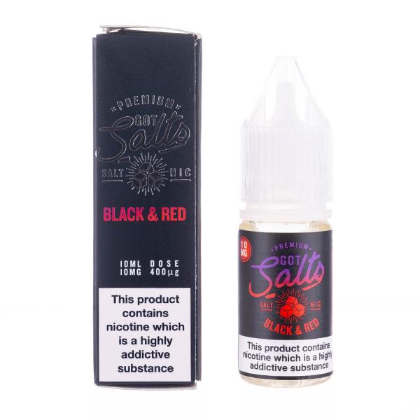 Black & Red Nic Salt E-Liquid by Got Salt