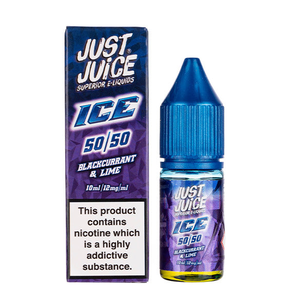 Blackcurrant & Lime Ice 50/50 by Just Juice Ice