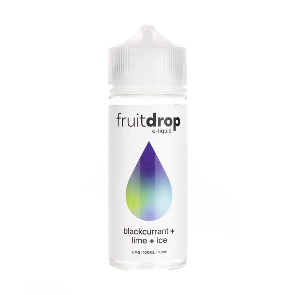 Blackcurrant, Lime and Ice 100ml Shortfill by Fruit Drop